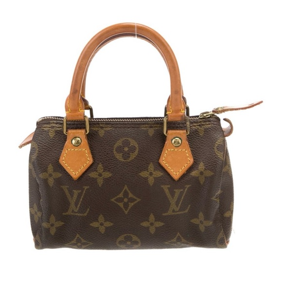 Vintage Louis Vuitton Mini Sac HL Brown Monogram Bag - Picture 2 of 14